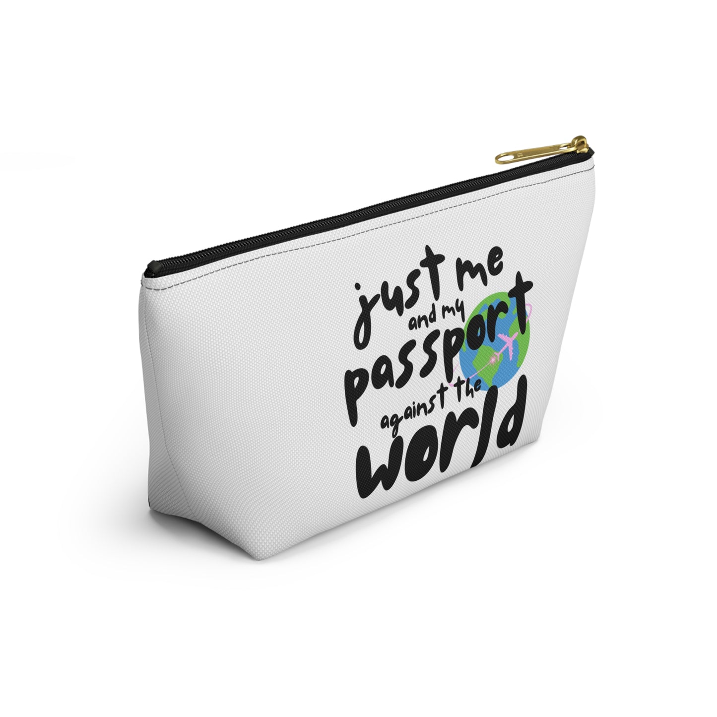 “Us Against the World” accessory bag