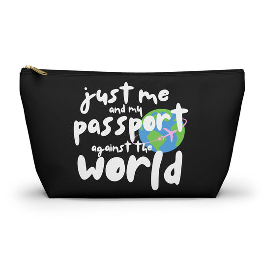 “Us Against the World” accessory bag