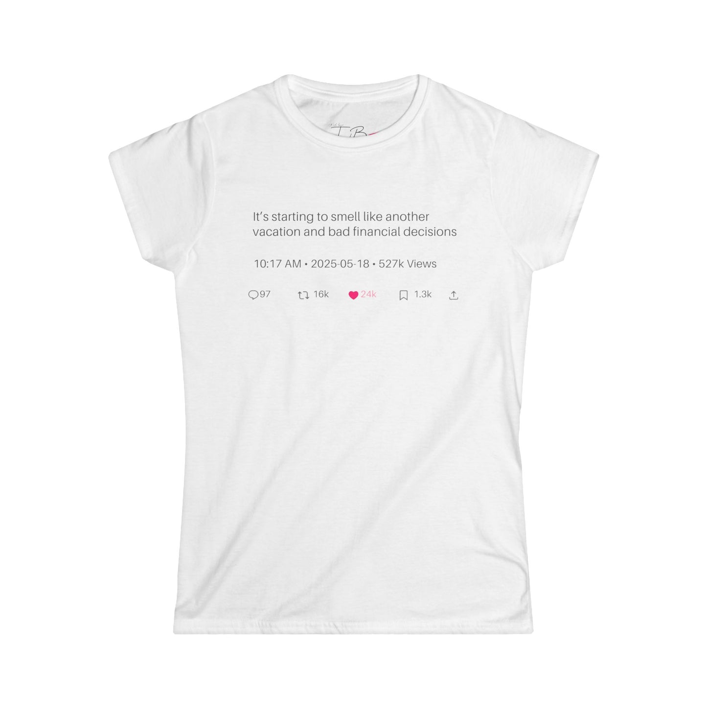 "Smells Like a Vacation" Tee