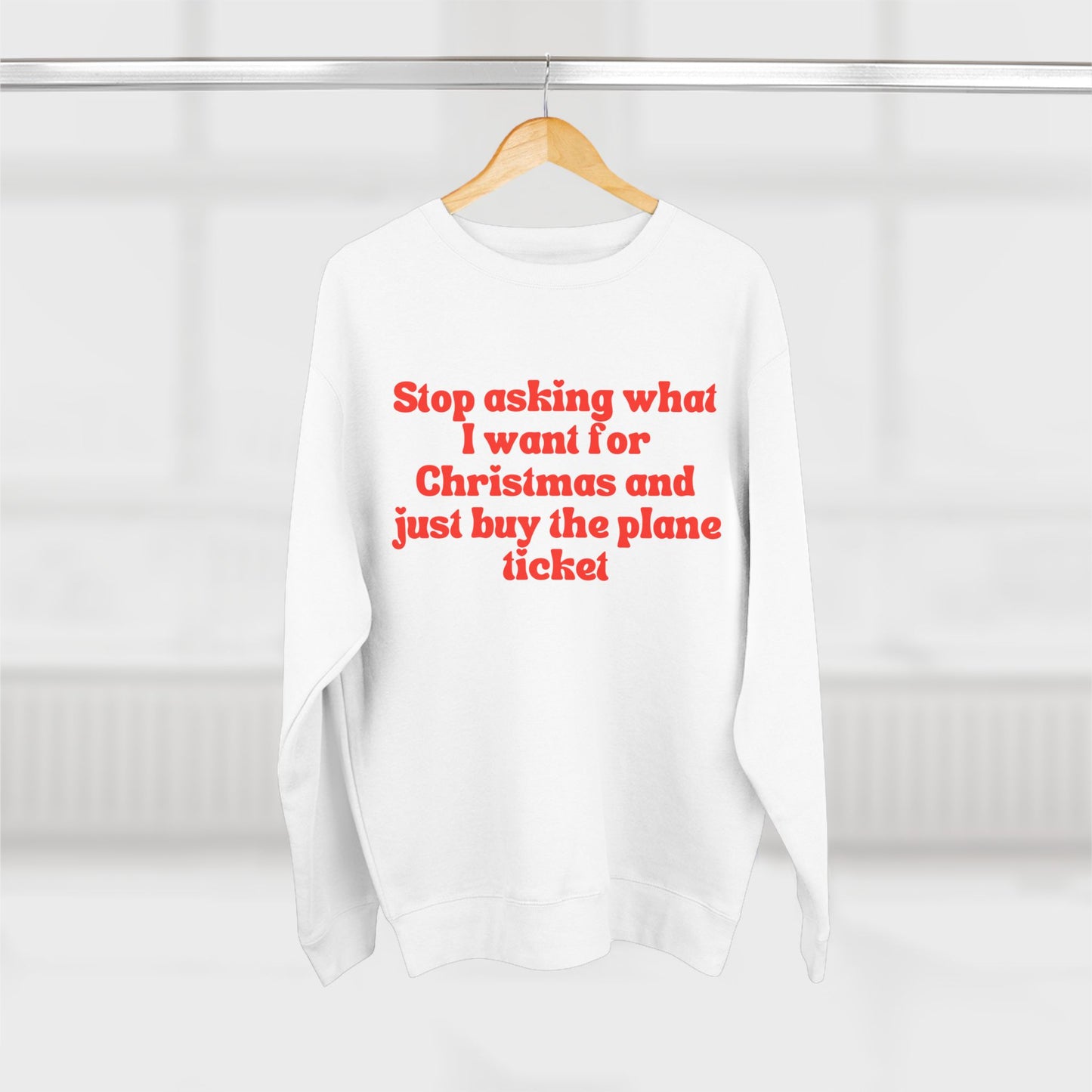 “Buy the ticket” Crewneck