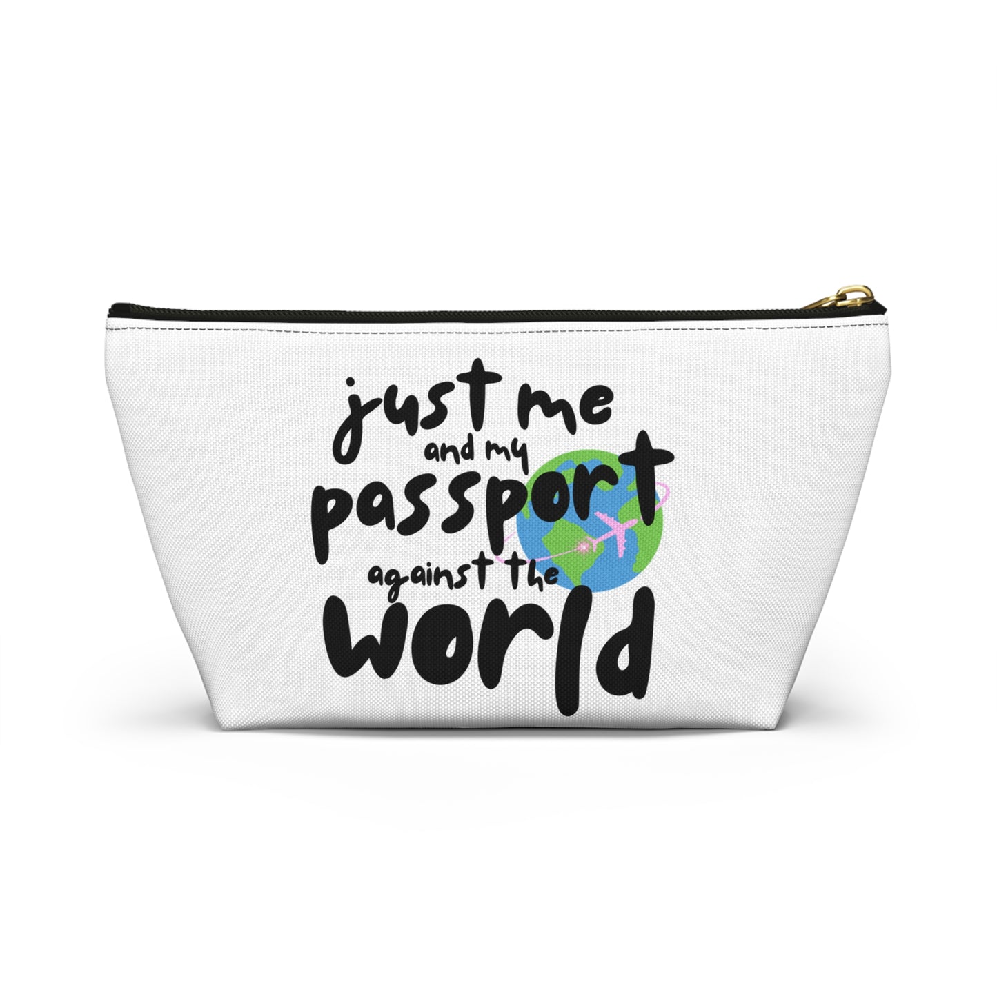 “Us Against the World” accessory bag