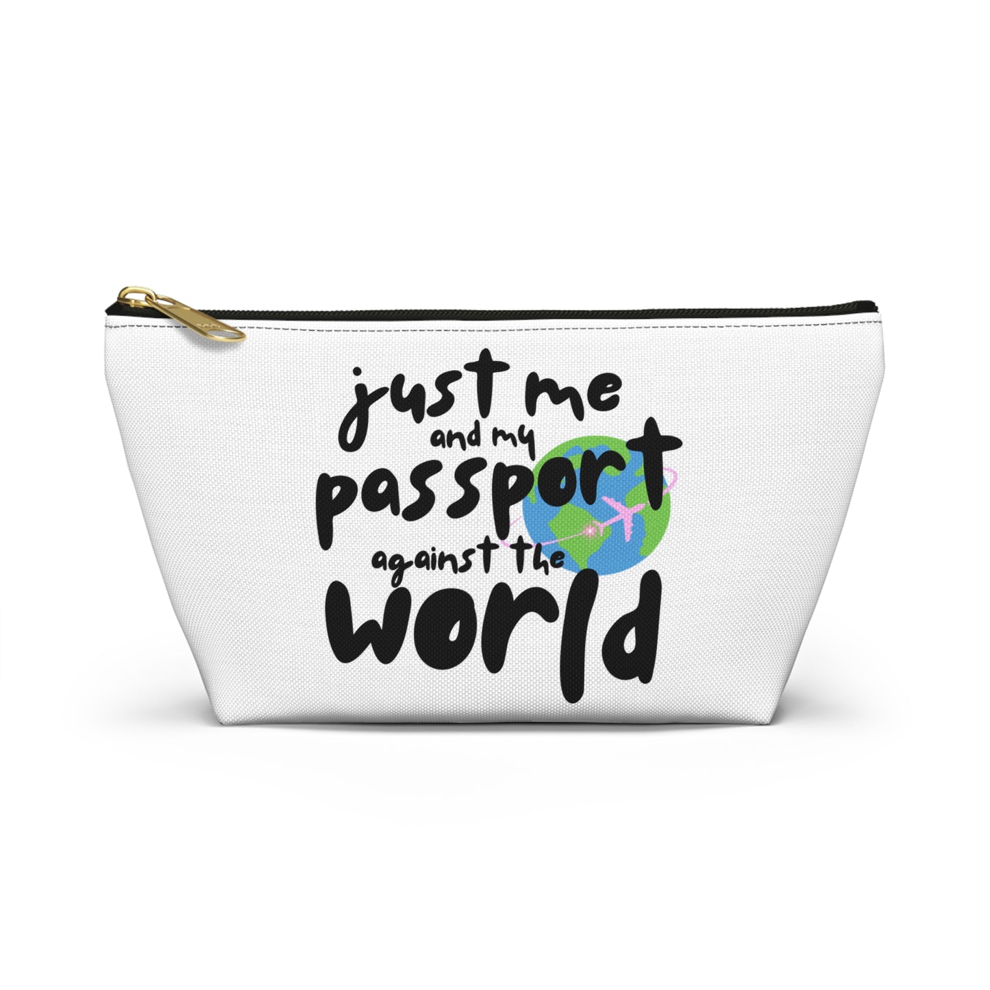 “Us Against the World” accessory bag