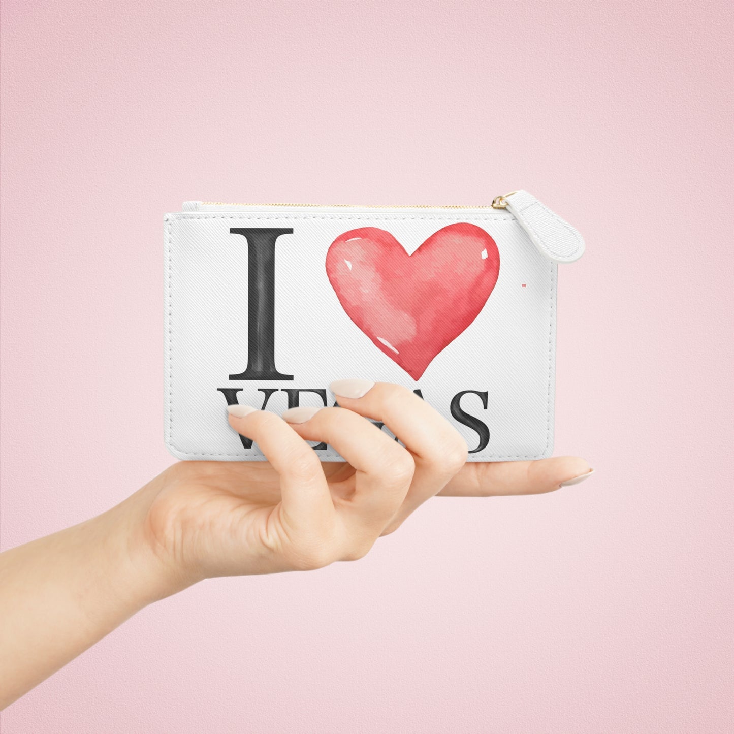 “I love Vegas” Mini Clutch Bag