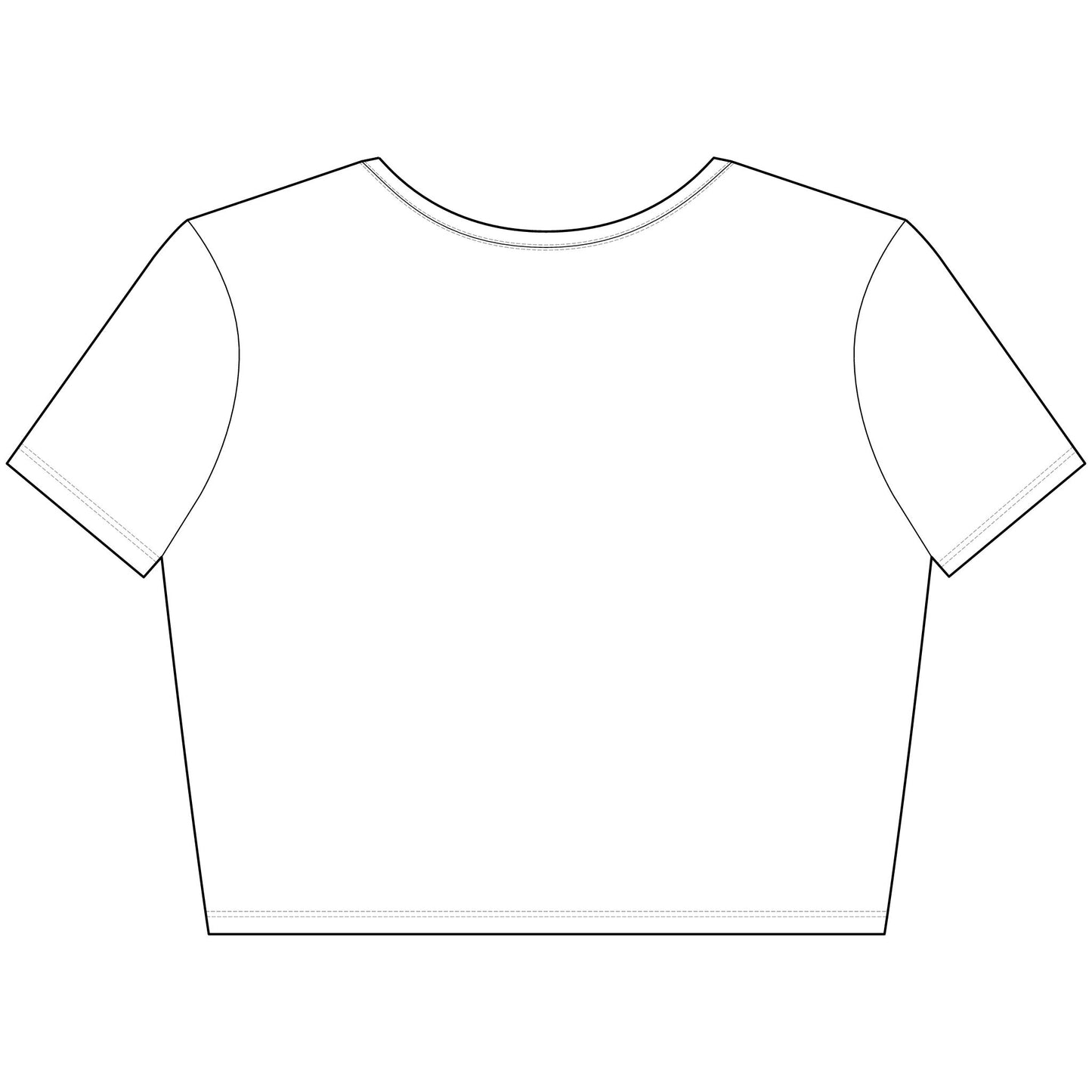 “Current Status” Crop Tee