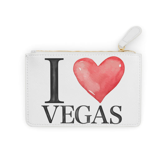 “I love Vegas” Mini Clutch Bag